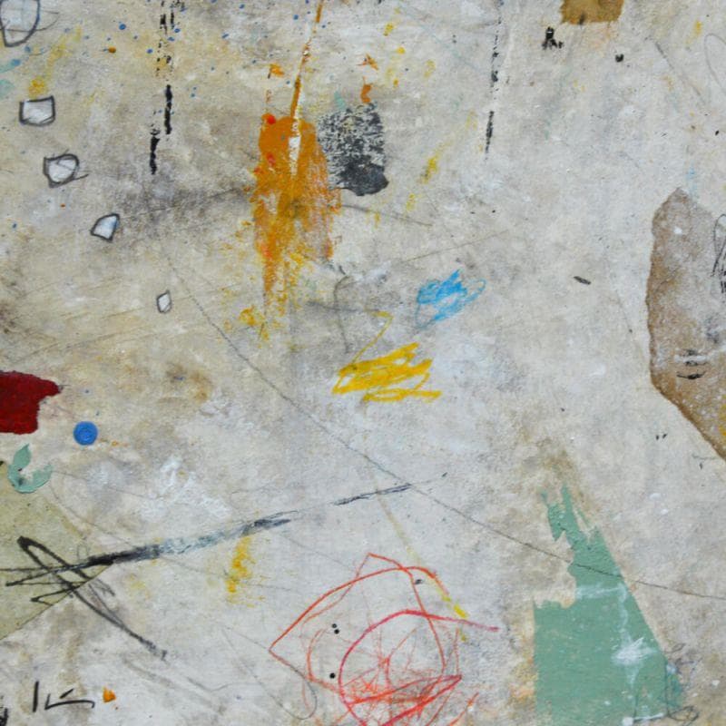 Painting Alegria by Jiménez Conesa Francisco | Painting Abstract Minimalist Acrylic