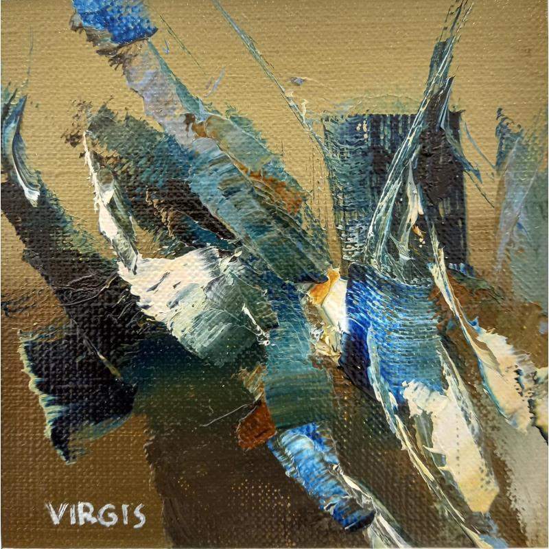 Peinture In the dark par Virgis | Tableau Abstrait Huile