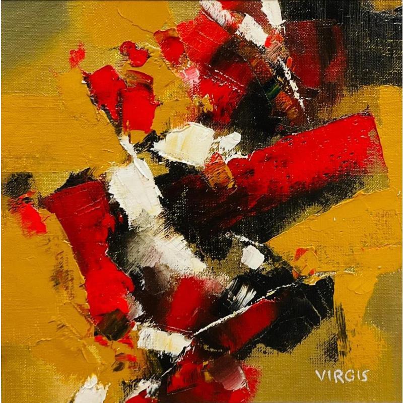 Painting Permanent movement I by Virgis | Painting Abstract Oil