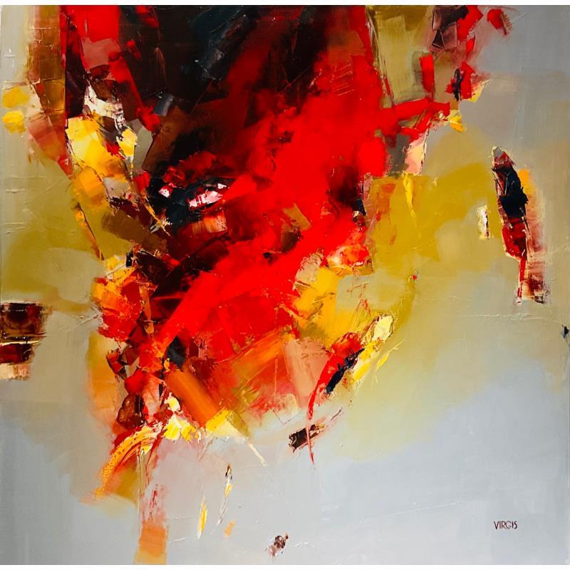 Gemälde Evening adventure von Virgis | Gemälde Abstrakt Öl