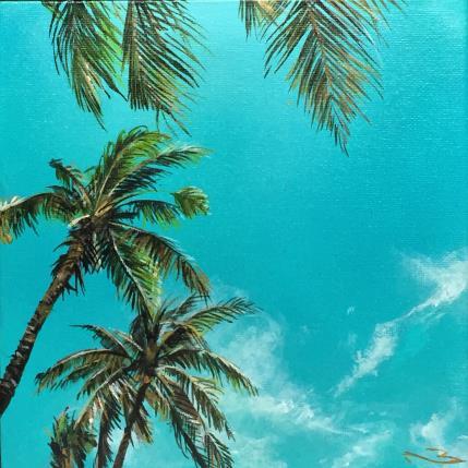 Painting Mets la wax by Nahon Bruno | Painting Figurative Acrylic Landscapes, Pop icons