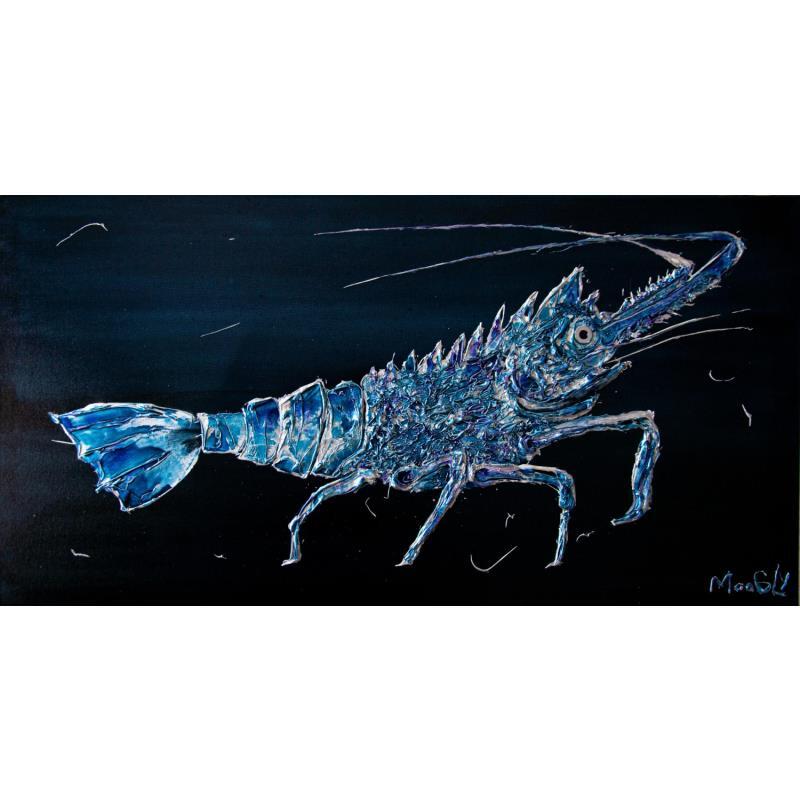 Painting Carapacius by Moogly | Painting Naive art Animals Acrylic