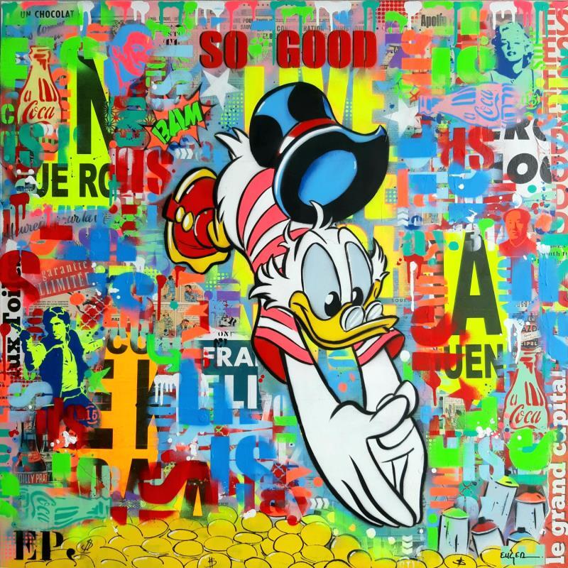 Peinture SO GOOD par Euger Philippe | Tableau Pop-art Icones Pop Graffiti Acrylique Collage