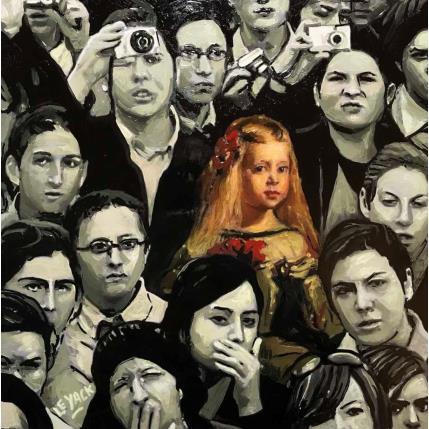 Peinture Infant Star par Le Yack | Tableau Figuratif Acrylique, Graffiti Icones Pop, Portraits