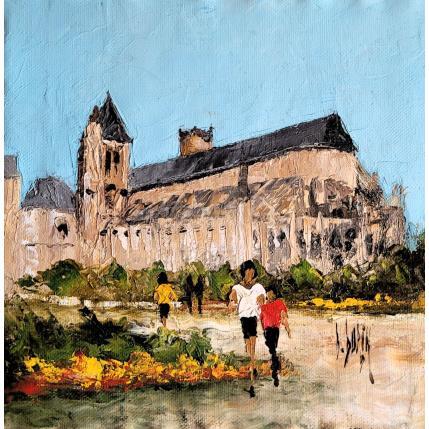 Peinture Temps infini par Dupin Dominique | Tableau Figuratif Huile