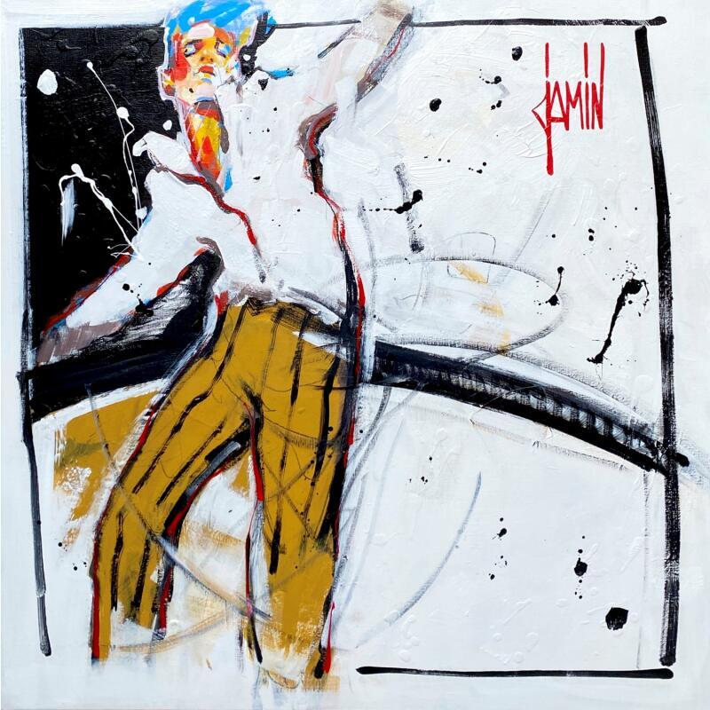 Peinture Dancing  par Jamin David | Tableau Figuratif Huile