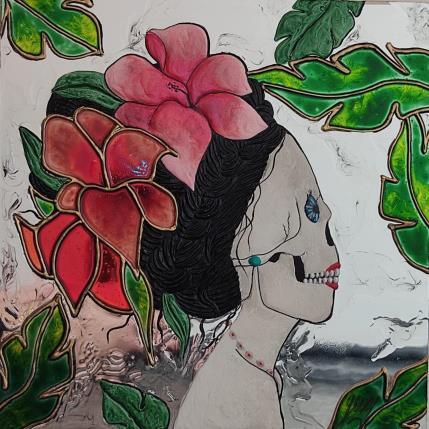 Peinture Frida par Geiry | Tableau Pop-art Portraits