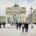 Pintura Paris J6 por Khodakivskyi Vasily | Pintura Figurativo Urbano Acuarela
