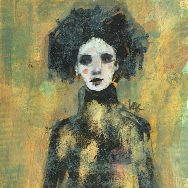 Pintura Conte du jour por VAG | Pintura Figurativo Acrílico