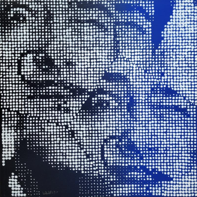 Painting Dali Tripolaire  by Wawapod | Painting Surrealism Portrait Pop icons Acrylic Posca