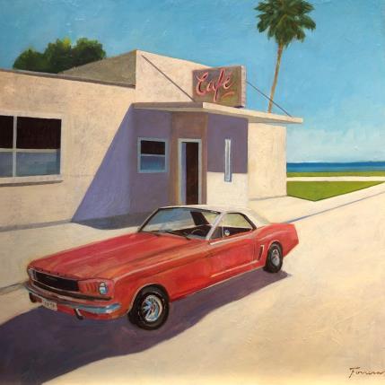 Painting Californie by Foucras François | Painting Figurative Acrylic Architecture, Landscapes