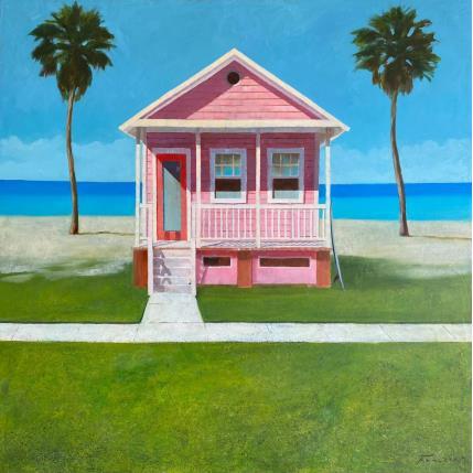 Peinture La petite floride par Foucras François | Tableau Figuratif Acrylique Nature, Paysages, Urbain