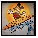 Peinture Mickey Surfing par Cmon | Tableau