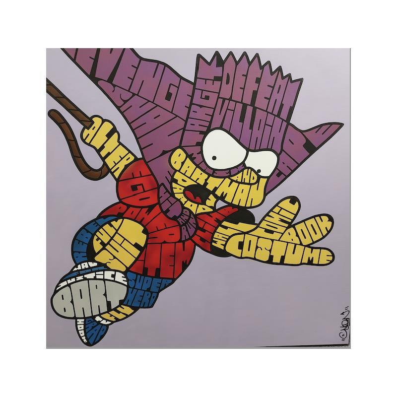 Peinture Bartman par Cmon | Tableau