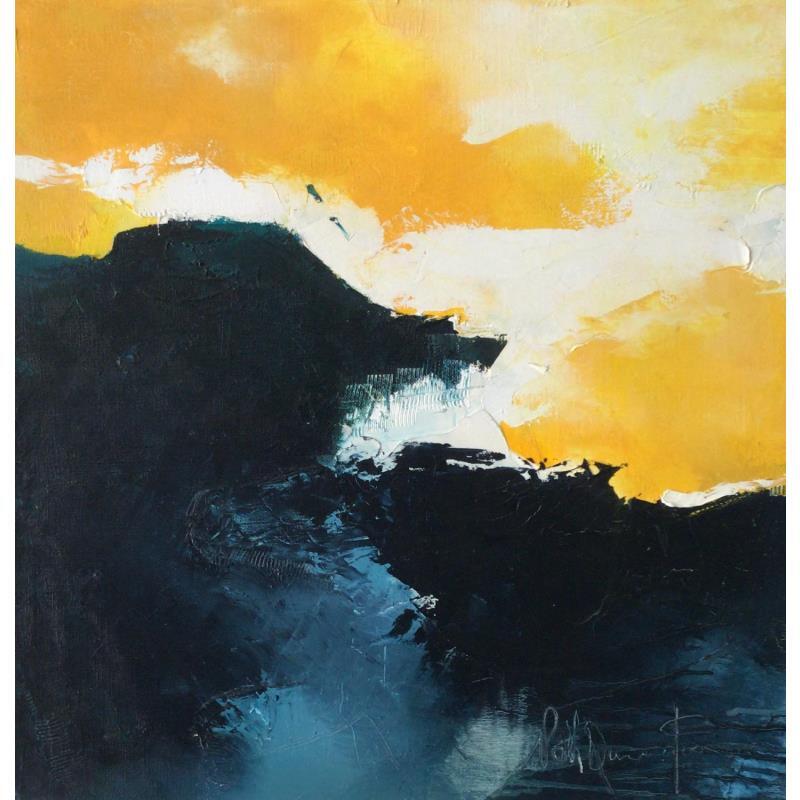 Gemälde Tout est si calme von Dumontier Nathalie | Gemälde Abstrakt Minimalistisch Öl