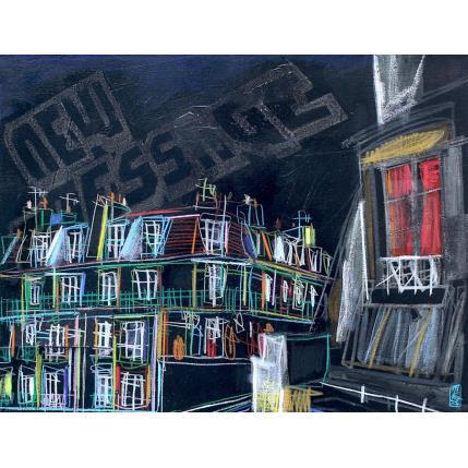 Painting Dans une pièce by Anicet Olivier | Painting Figurative Urban