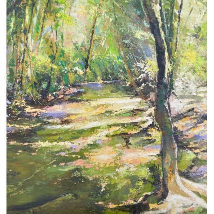 Painting In my beautiful garden by Chen Xi | Painting Figurative Oil