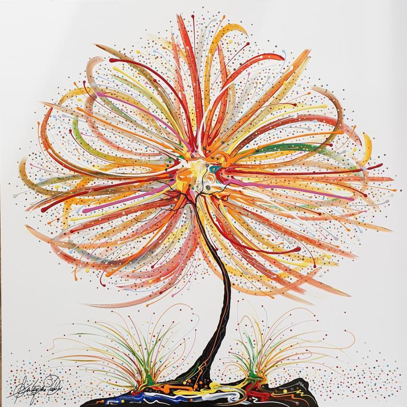 Gemälde Le bienfaisant de Troyes von Fonteyne David | Gemälde Figurativ Minimalistisch Acryl