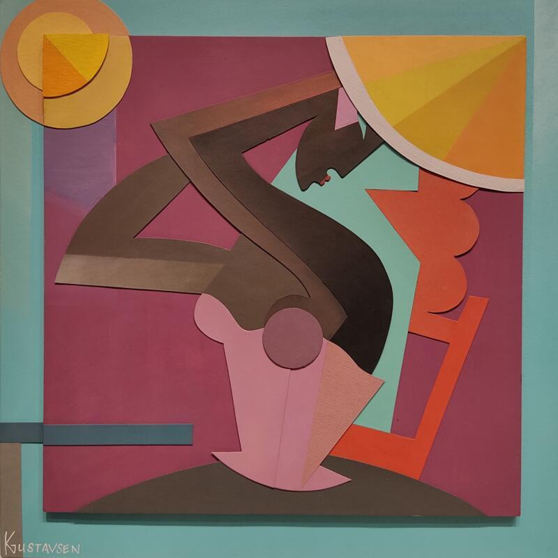 Painting Plein Sud by Gustavsen Karl | Painting Figurative Subject matter