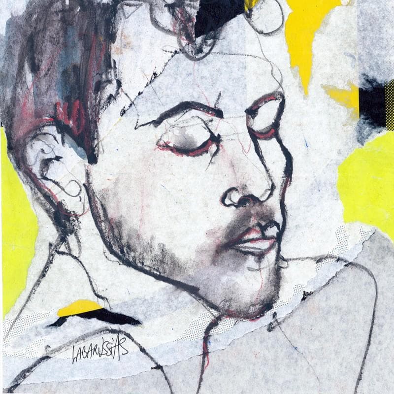 Painting Doris AP 351 by Labarussias | Painting Figurative Portrait