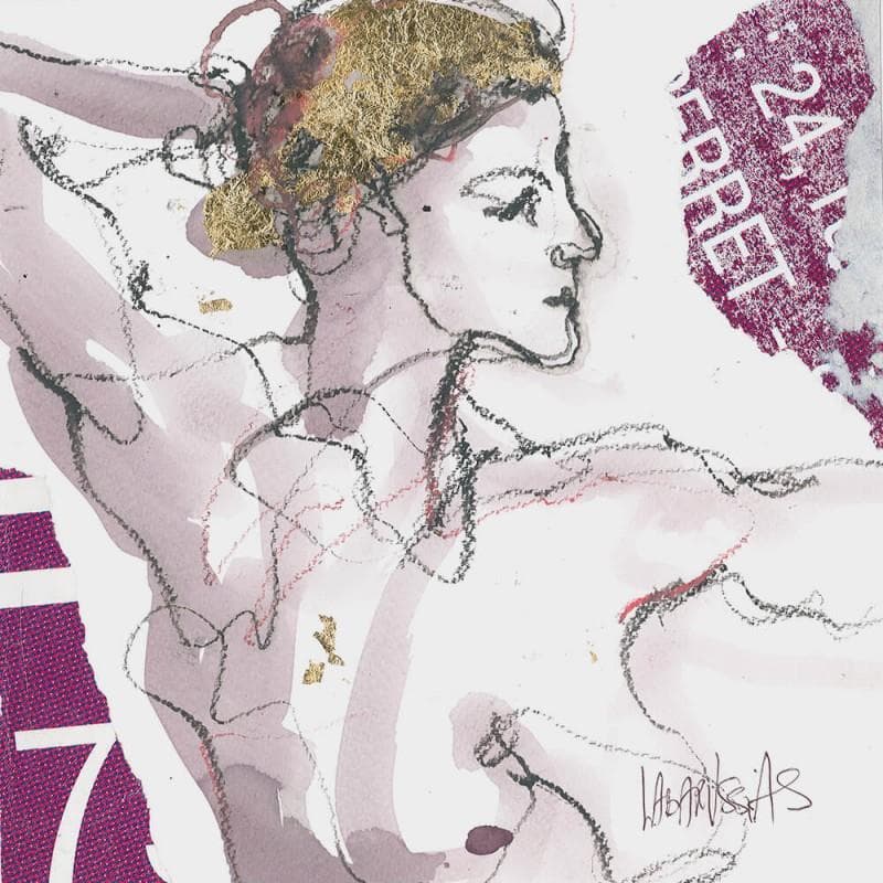 Painting Line by Labarussias | Painting Figurative Nude