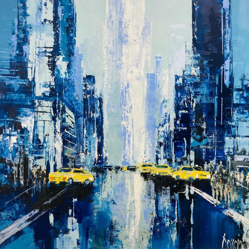 Painting Taxis by Dessein Pierre | Painting Figurative Oil