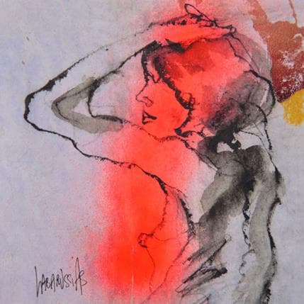 Peinture Romina par Labarussias | Tableau Figuratif Nu
