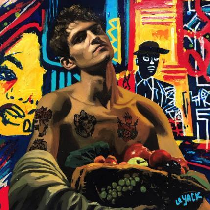 Peinture Corbeille de fruits  par Le Yack | Tableau