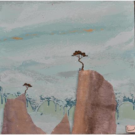 Painting Le monde nous appartient by Lemonnier  | Painting Subject matter Landscapes