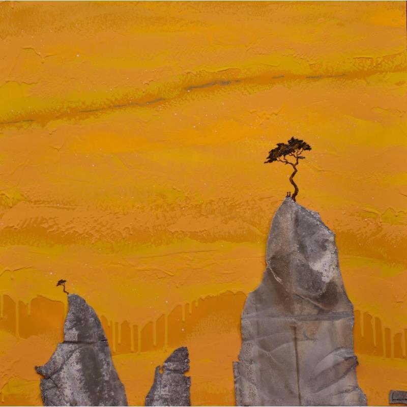 Peinture Haelos par Lemonnier  | Tableau Figuratif Matiérisme Paysages