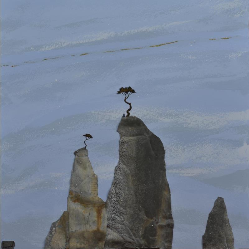 Painting Together by Lemonnier  | Painting Figurative Subject matter Landscapes