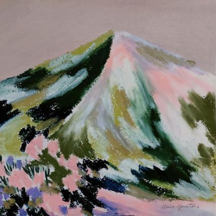 Pintura Superbloom, Limony por Ginestoux Claire | Pintura Figurativo Pastel Iconos pop, Paisajes