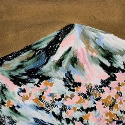 Pintura Superbloom, Condorcet por Ginestoux Claire | Pintura Figurativo Pastel Paisajes