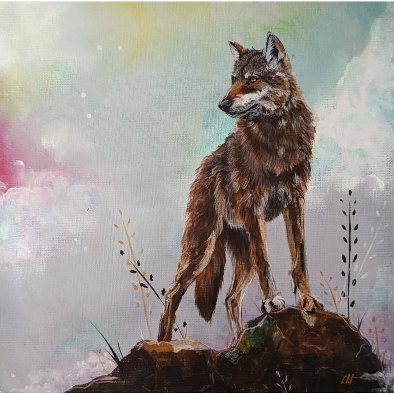 Peinture Jacques  par CLOT | Tableau Figuratif Animaux Acrylique