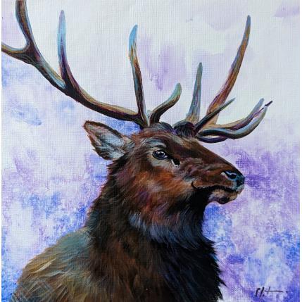 Peinture Marie-France  par CLOT | Tableau Figuratif Acrylique Animaux