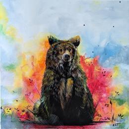 Peinture Pépite par CLOT | Tableau Figuratif Acrylique Animaux