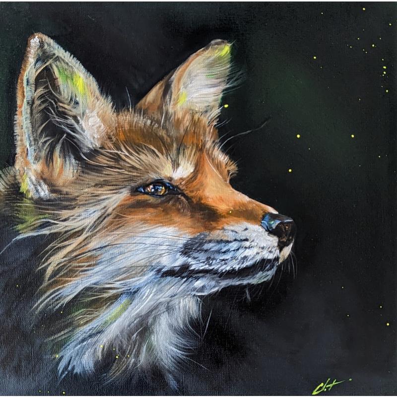 Peinture Gabriel  par CLOT | Tableau Figuratif Animaux Huile