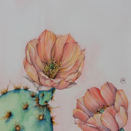 Peinture L'amour maternel par Kuprina Carle Maria | Tableau Figuratif Aquarelle Nature