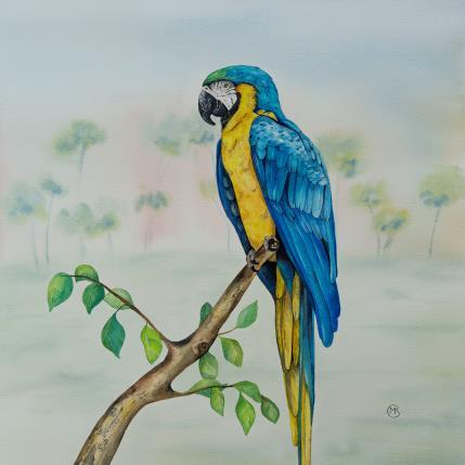 Peinture La beauté de la vie par Kuprina Carle Maria | Tableau Figuratif Aquarelle Animaux, Nature