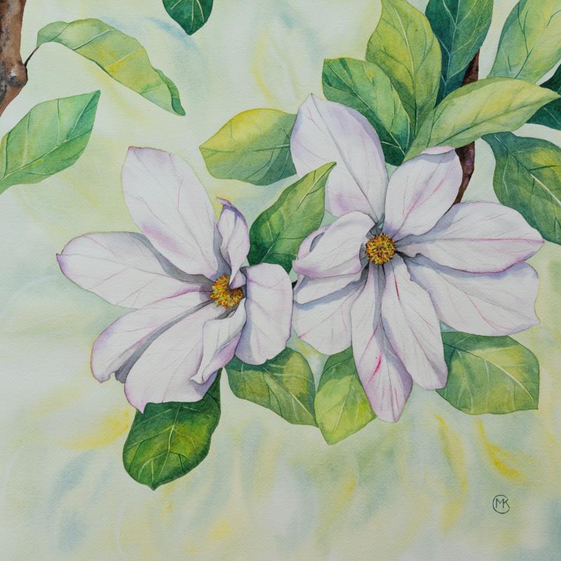 Peinture La pureté par Kuprina Carle Maria | Tableau Figuratif Nature Aquarelle