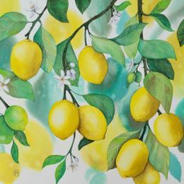 Peinture Jungles du sud par Kuprina Carle Maria | Tableau Figuratif Aquarelle Nature