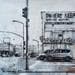 Peinture Exploring Brooklyn par Graffmatt | Tableau Street Art Urbain Noir & blanc Graffiti Acrylique