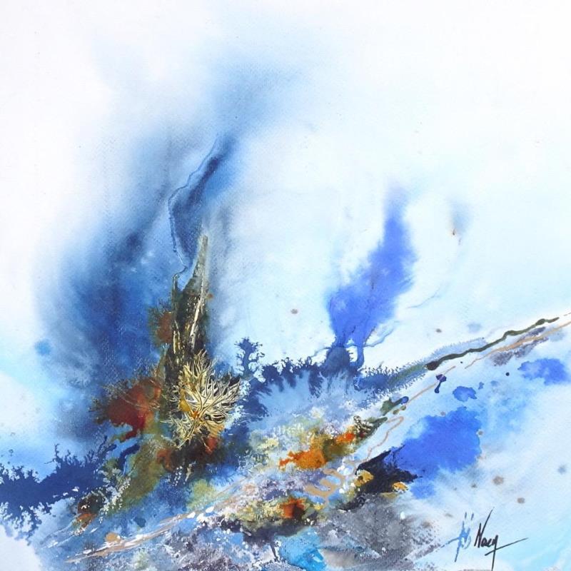 Painting Parmi les gorgones by Naen x Violaine Abbatucci | Painting Abstract