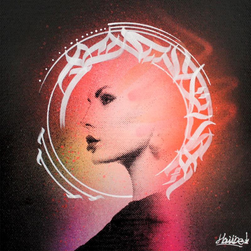 Peinture Future par Maderno | Tableau Street Art Portraits Graffiti