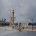 Painting La place de la Concorde by Martin Laurent | Painting Figurative Urban Life style Oil
