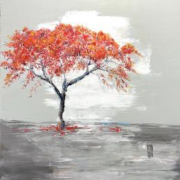 Pintura Bien-être por Raffin Christian | Pintura Figurativo Aceite, Acrílico Paisajes