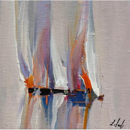 Peinture Soya par Chevalier Lionel | Tableau Figuratif Acrylique Marine, Minimaliste