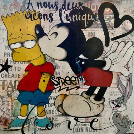 Peinture UNIQUE par Marie G.  | Tableau Pop-art Acrylique Icones Pop