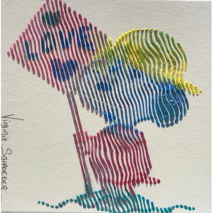 Peinture Je revendique l'amour - Snoopy par Schroeder Virginie | Tableau Pop-art Acrylique Icones Pop