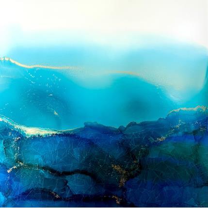 Peinture Poésie marine 1320 par Depaire Silvia | Tableau Abstrait